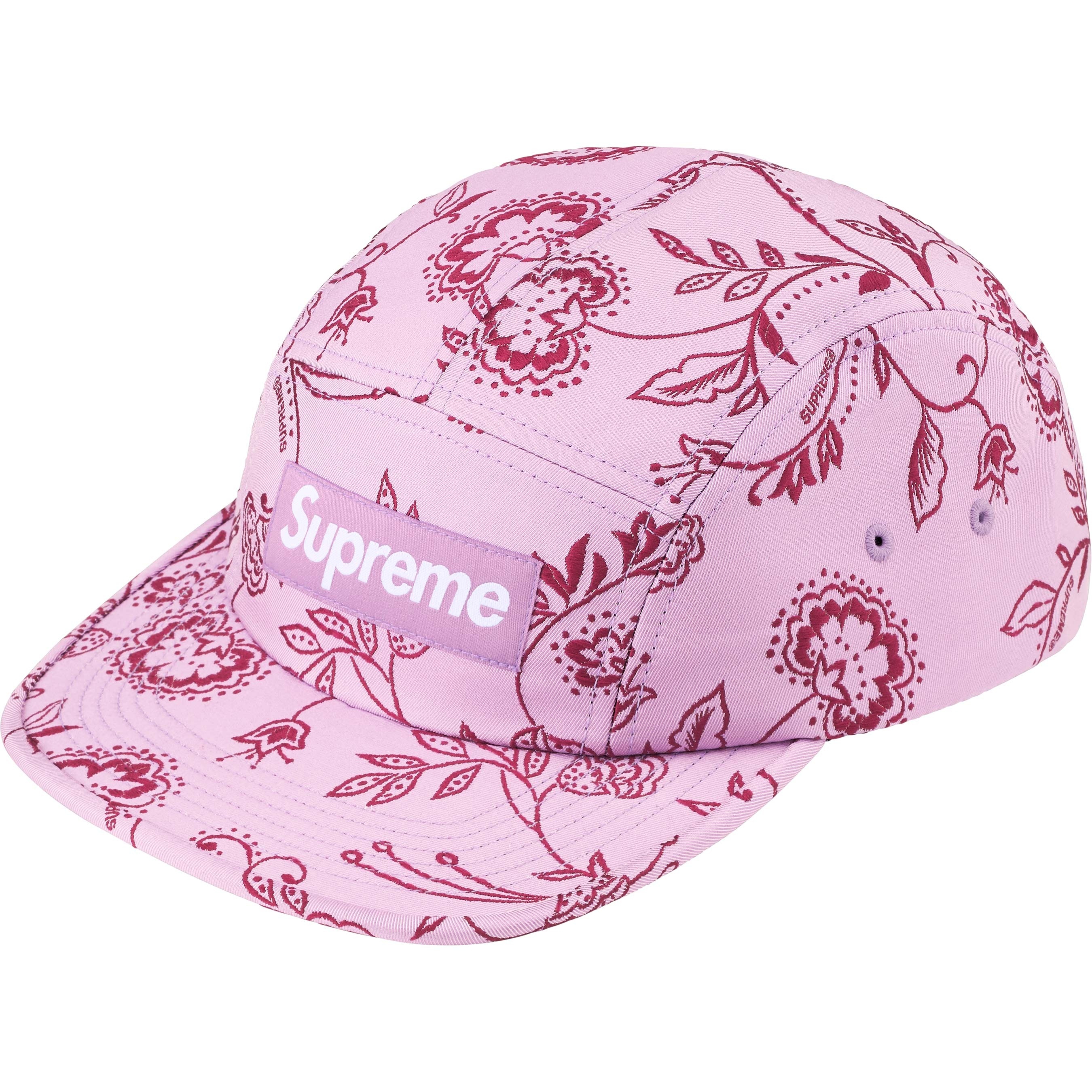 Floral Jacquard Camp Cap view 2